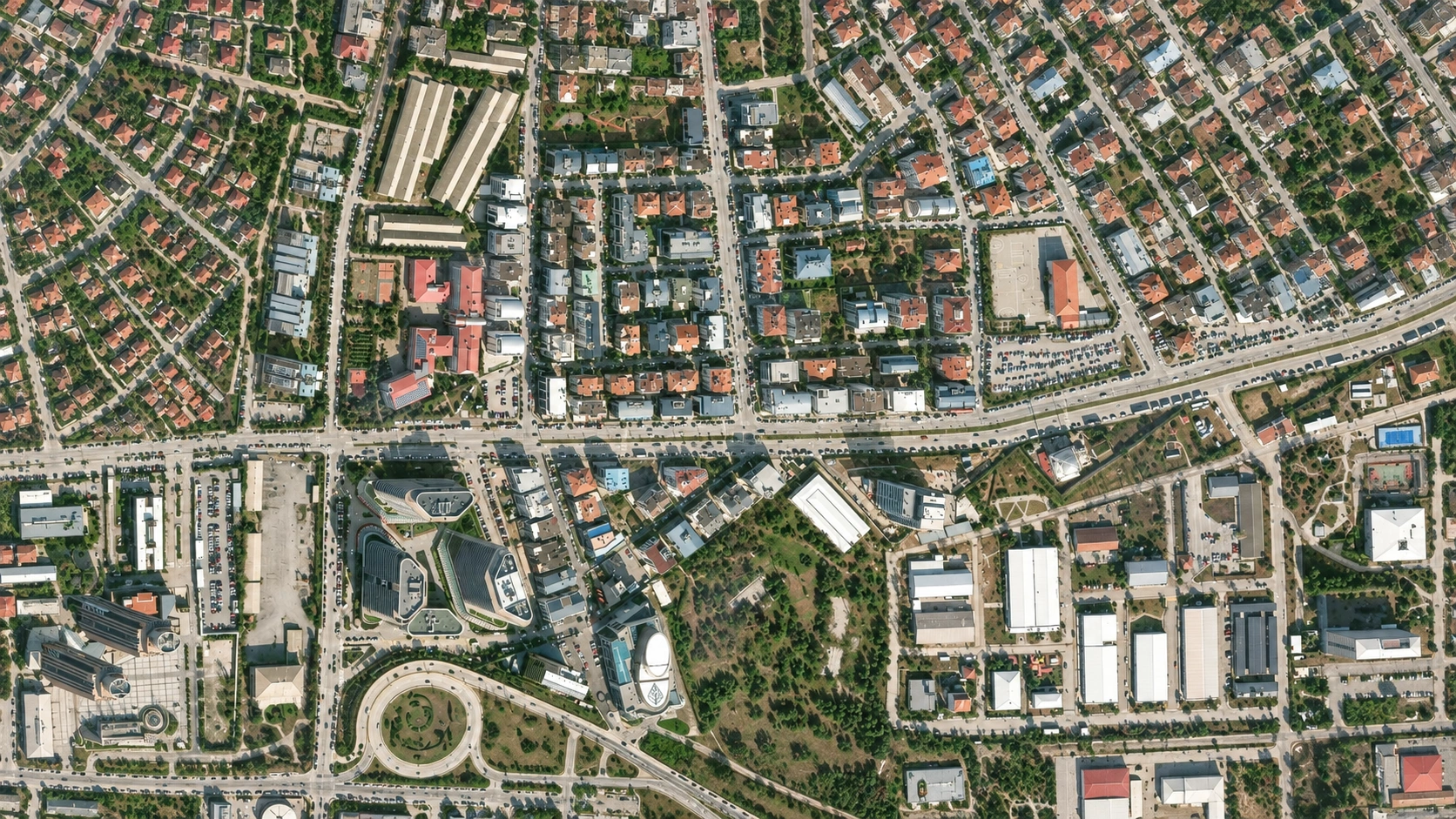 Illustrative map · simulated positions